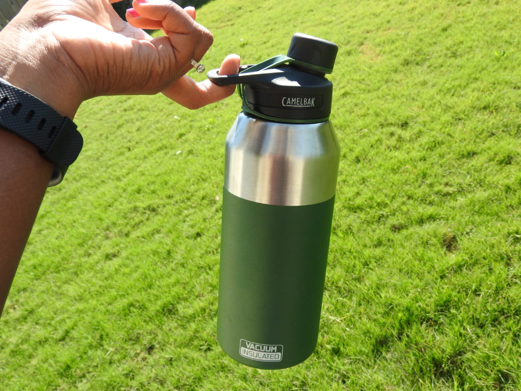 Camelbak vacuum chute makes drinking enough water easy
