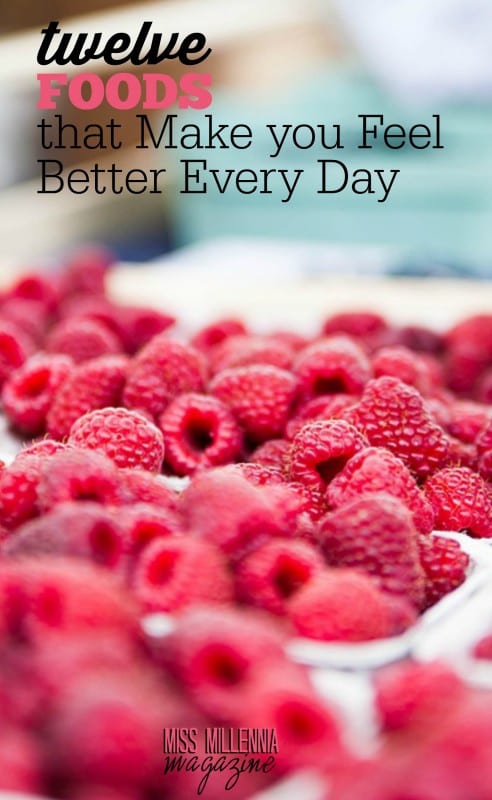 12 Foods That Make You Feel Better Every Day We all know that everything you eat can affect your mind and body. Check out these 12 foods that make you feel better every day!