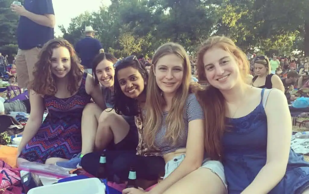 find friends after college