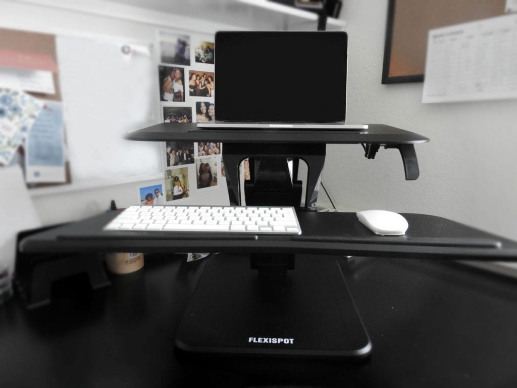 burn calories with a stand up desk