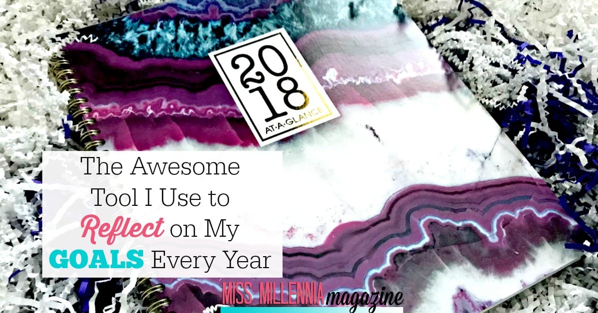 The At a glance planner I use to Reflect on My Goals Every Year
