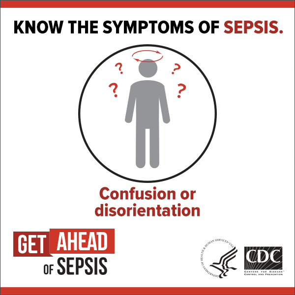 Symptoms of sepsis