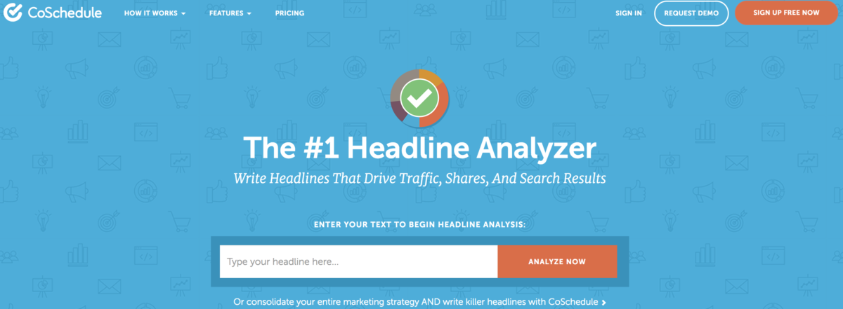 Coschedule Coschedule Headine Analyzer: The #1 headline analyzer