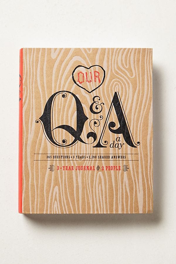 Amazon Our Q&A A Day relationship books for couples
