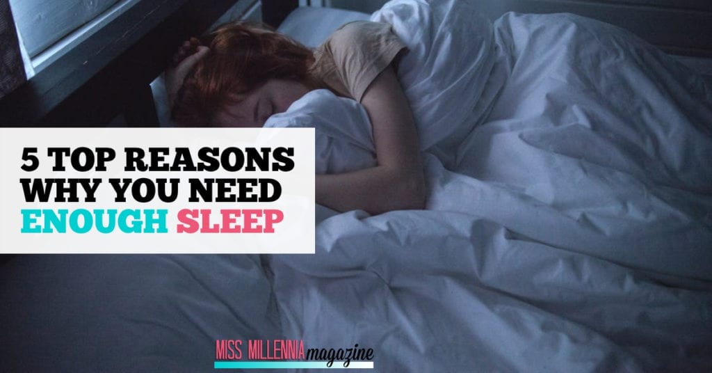 5 Top Reasons Why You Need Enough Sleep fb