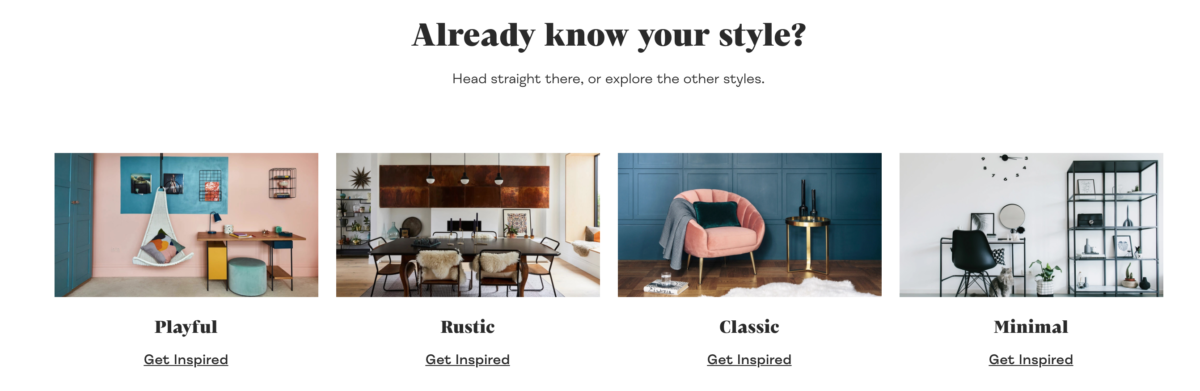 Interior Design style quiz