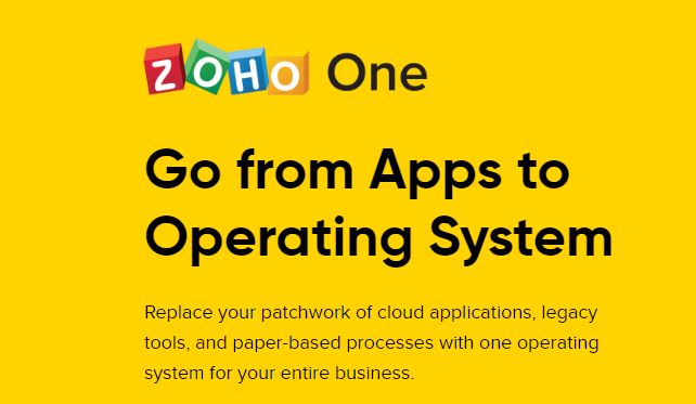 Zoho One - Professional Tools That Make Life Easy for Business Owners Zoho One is a great tool if you run a small business