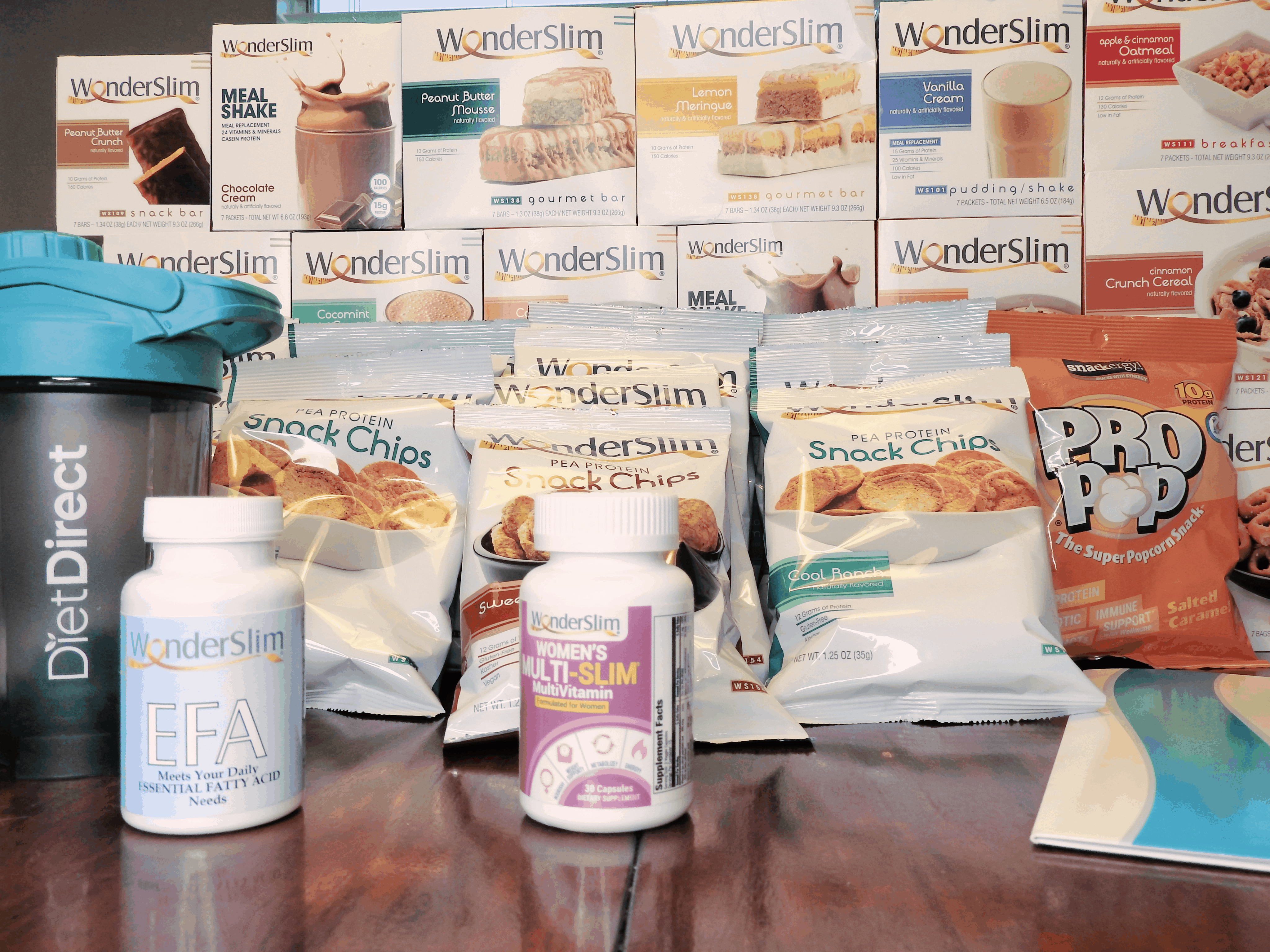 Jasmine Watts WonderSlim snacks from Diet Direct mothers day gift idea