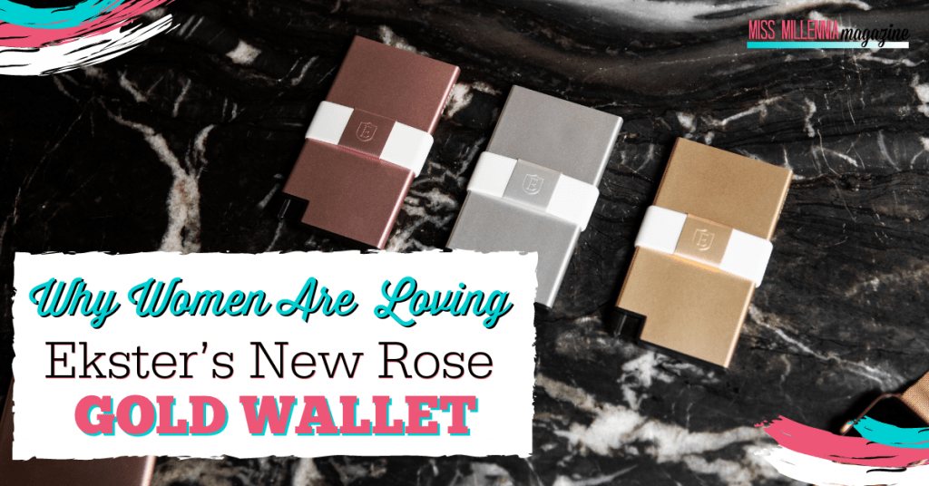 Why Women Are Loving Ekster’s New Rose Gold Wallet 