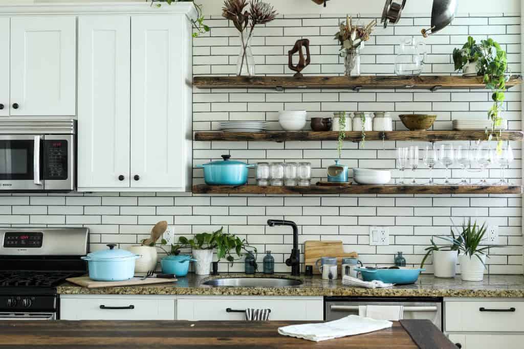 A good kitchen design will make you want to cook more often than not!