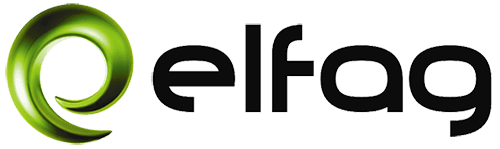 The logo for elag