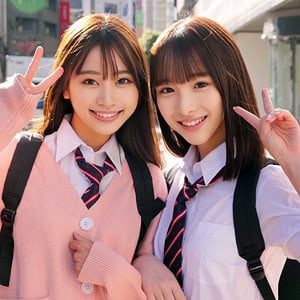 skho176【ももちゃん＆みなみちゃん】｜前田美波｜白石もも