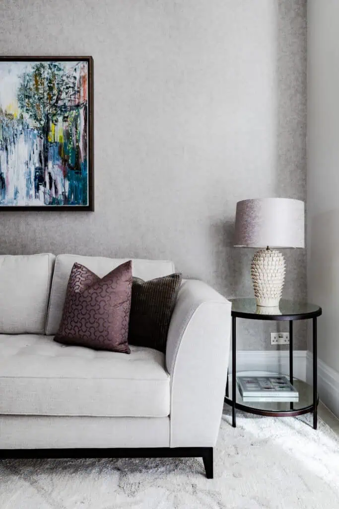 Elegant Victorian refurbishment with contemporary interior design in Chiswick Highroad.