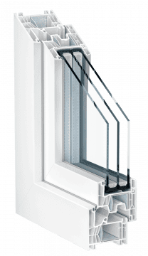 Janelas em PVC - Kömmerling76 MD Xtrem