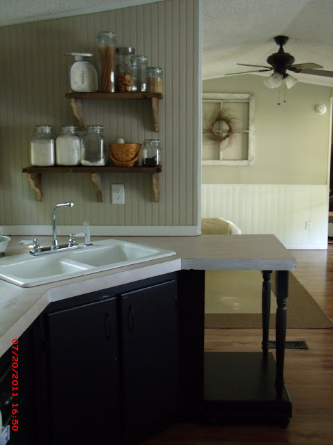 Beautiful Single Wide Makeover - Momma Hen's Manufactured home makeover