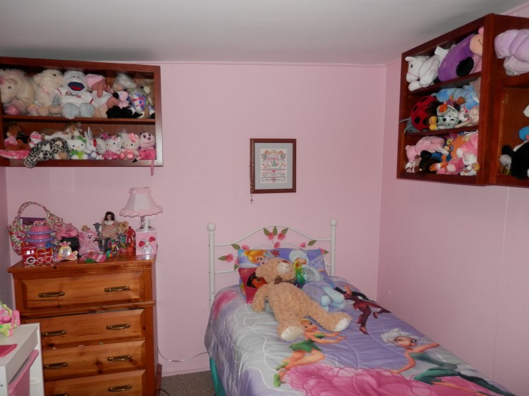 girls bedroom after remodel