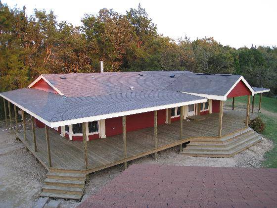 manufactured home porch designs-12 wrap-around porch on manufactured home