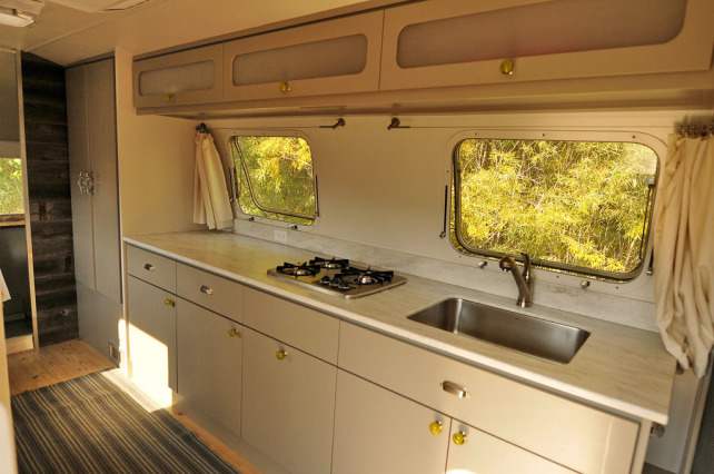 awesome airstream interiors - simplicity kitchen 