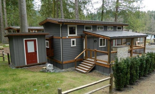 manufactured home porch designs-18 Park Model Manufactured Home Porch Inspiration