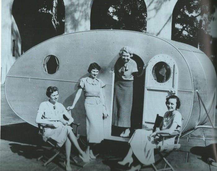 1936 Hollywood Nomad trailer Auto Club of California