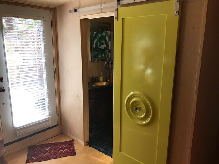  Original 1955 Fleetwood Custom Mobile Home - interior door