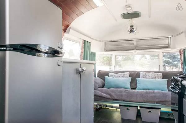 1976 Argosy camper remodel - living area update