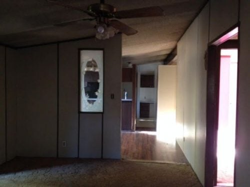 1986 doublewide entry way before