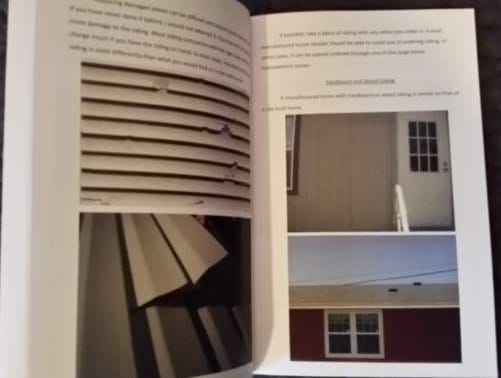 mobile home repair books-Inside Pages of Manufactured Home Repair and Maintenance Book