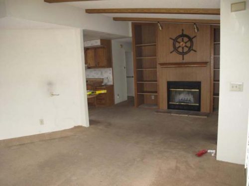 1988 Skyline Double Wide - Complete remodel - Manufactured Home Interior Design - Before Double Wide Interior Remodel 4