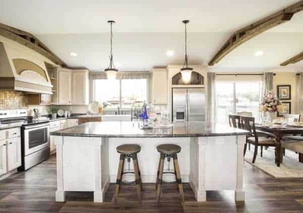 Bordeaux model by Clayton Homes kitchen