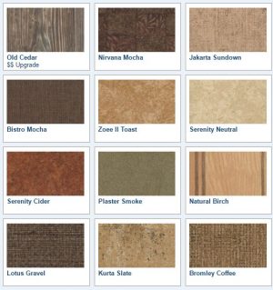 Cavalier Homes Wallboard Options - Design Center Options