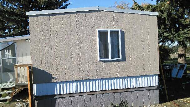 1979 single wide remodel - adding exterior sheathing to a mobile home
