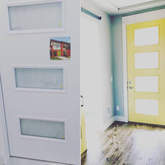 1979 single wide remodel - new doors