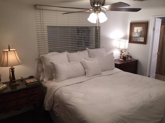 Cool Double Wide Decor in Arizona master bedroom 3