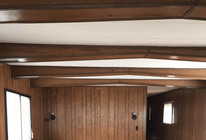 Cool mobile home ceiling design from the 70s April Lea West copy