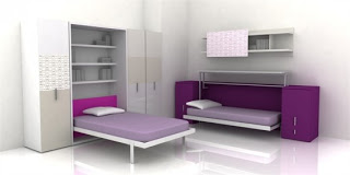 mobile home bedroom decorating ideas-convertible beds