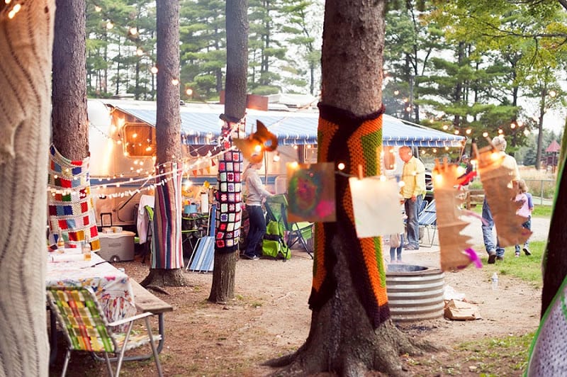 How to throw a party in an airstream