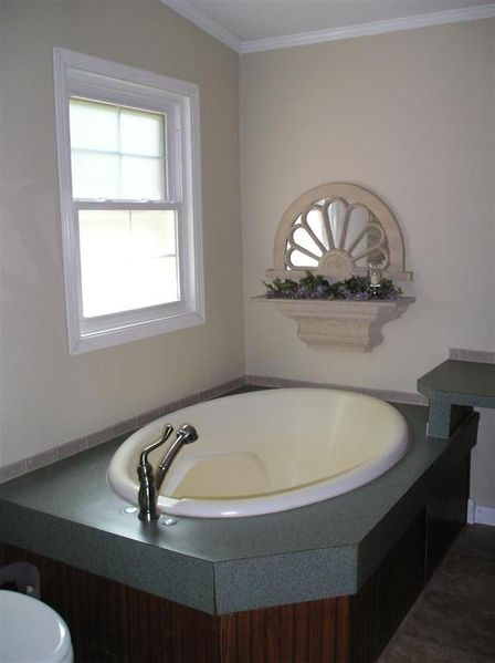 Double wide manufactured home master bathroom after makeover 2 - homesteading_