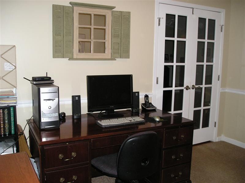 Homesteading with a manufactured home - office 