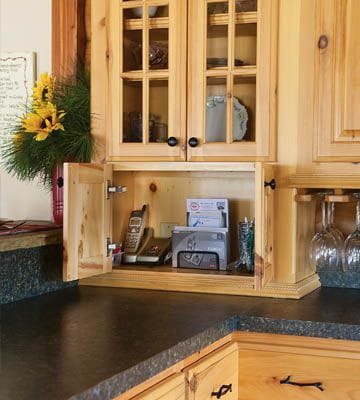 Down-home-on-the-range-cabinet storage in cabin style kitchen makeover_c
