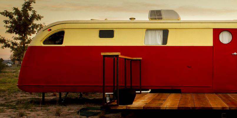 El Cosmico Vintage Trailer Rentel