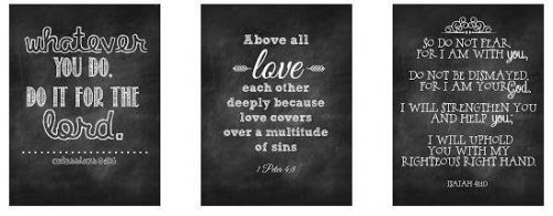 Free Bible Verse Printables - wall art on a budget