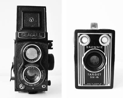 Free vintage camera printable - great wall art on a budget