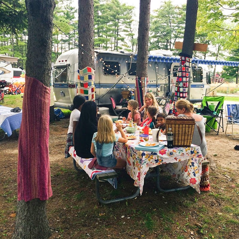 Airstream Glamping Party