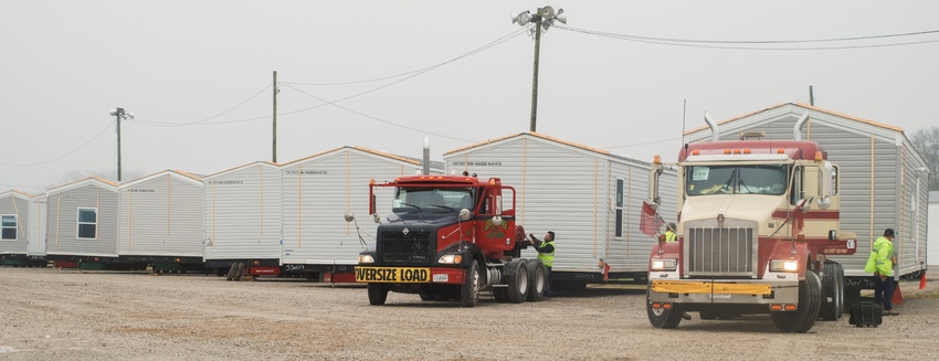 Manufactured Homes ready to transpoert FEMA copy