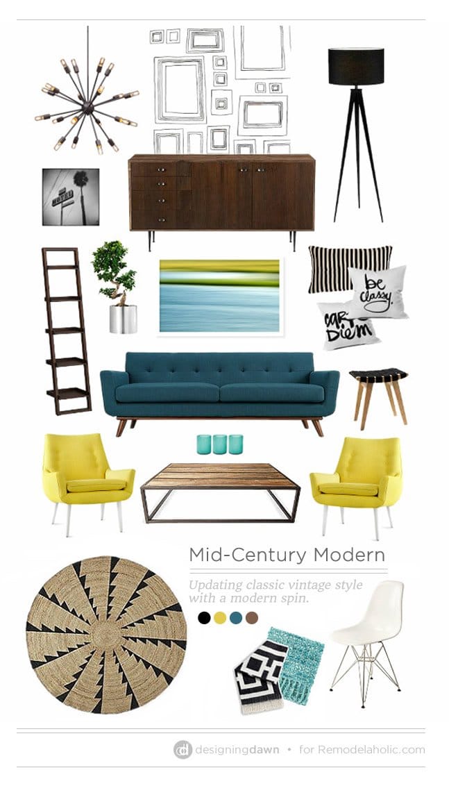 Mid-Century-Modern furniture examples