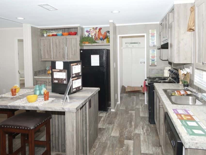 Oak Creek Homes Magnificient Seven Model Kitchen 2