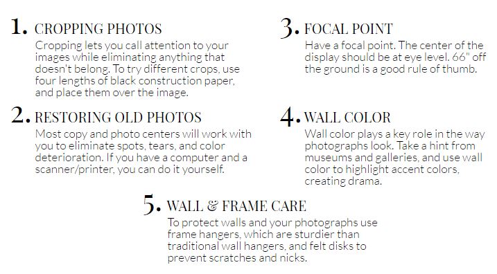 Pottery Barn Tips for DIY Wall Art Collages