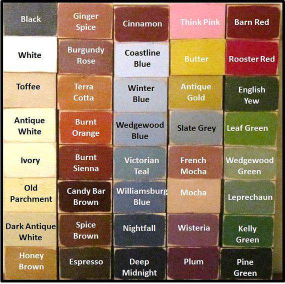 Primitive Country home decorating ideas - paint color