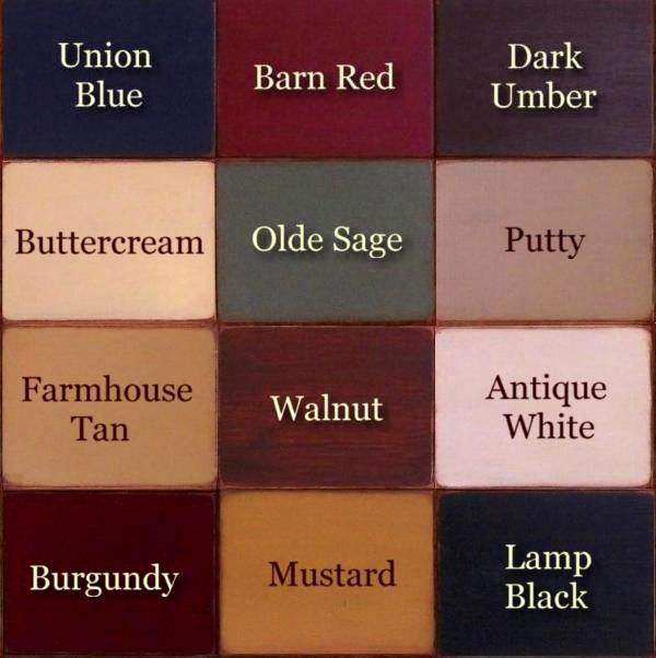 Primitive country paint color ideas